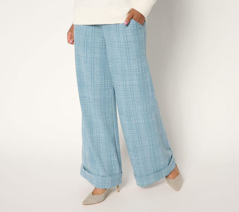 BEAUTIFUL by Lawrence Zarian Regular Textured Knit Trouser — View 5