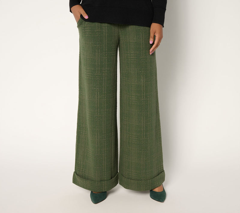 BEAUTIFUL by Lawrence Zarian Regular Textured Knit Trouser — View 9