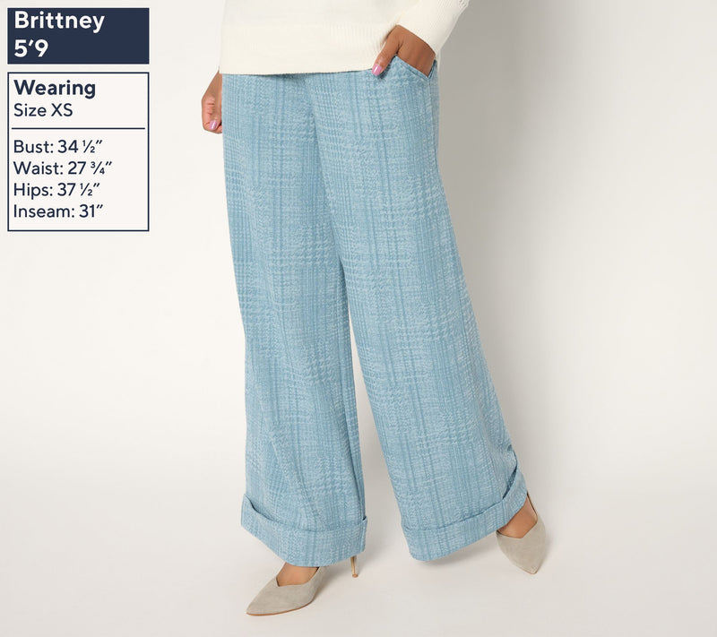 BEAUTIFUL by Lawrence Zarian Petite Textured Knit Trouser — View 11