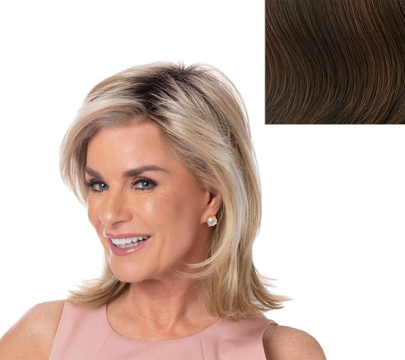 Toni Brattin Luminous Mid-Length Layered Wig — View 9