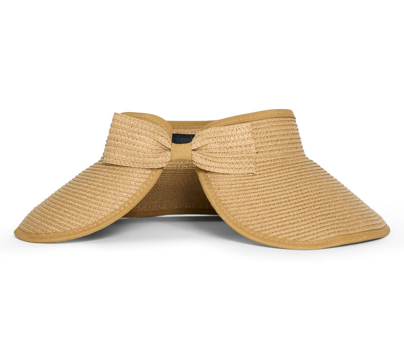 Hadley Wren Packable Woven Sun Visor — Main view