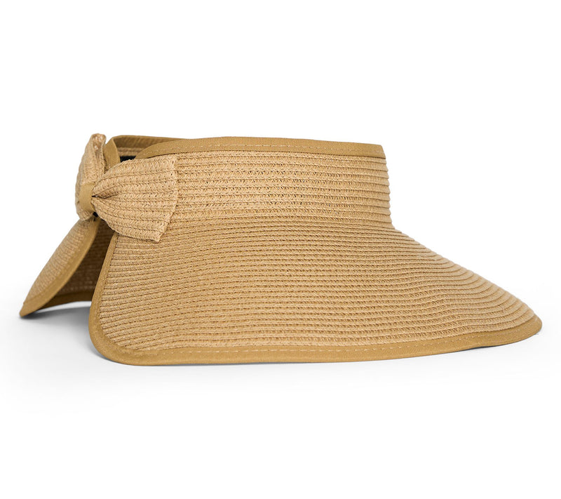 Hadley Wren Packable Woven Sun Visor — View 4