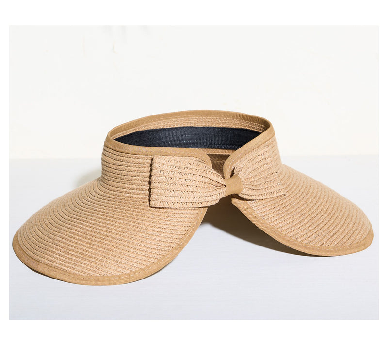 Hadley Wren Packable Woven Sun Visor — View 3