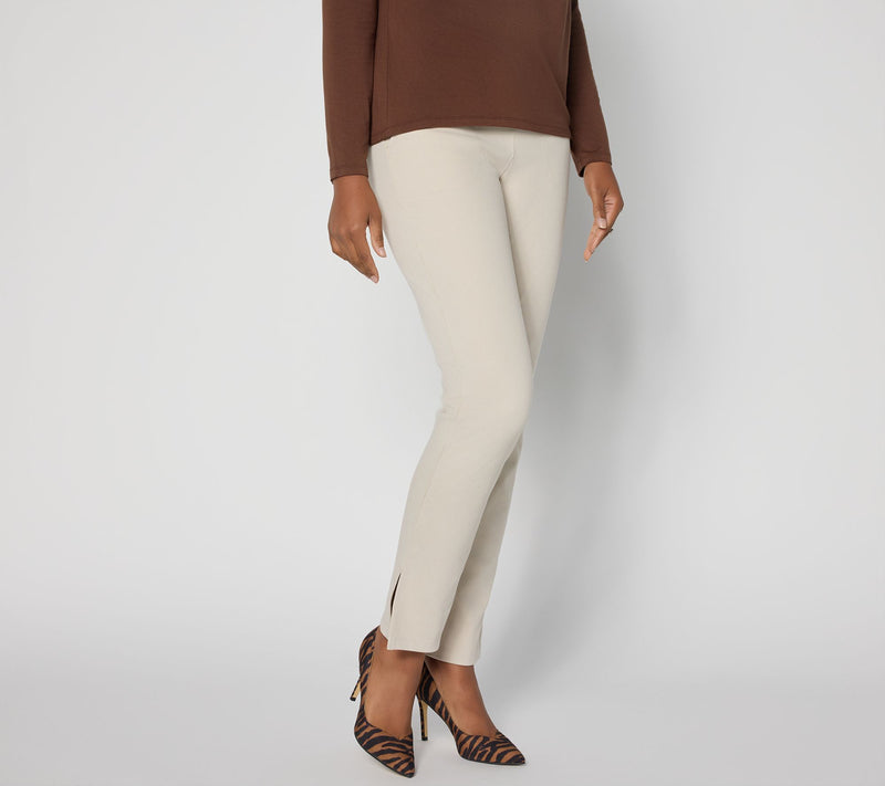 Women with Control Petite St. Tropez Twill Trousers — View 13