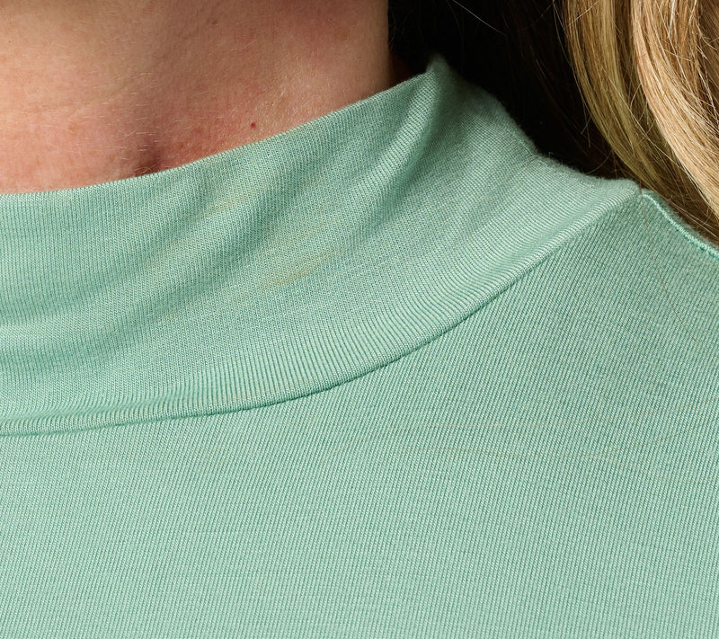 LOGO Layers by Lori Goldstein Sleeveless Mock Neck Top — View 6