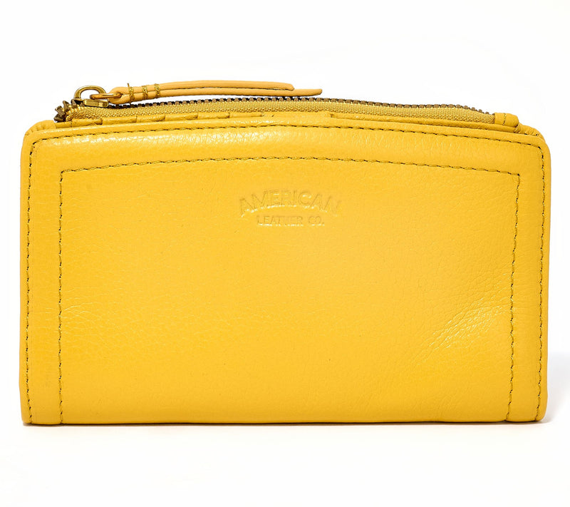 American Leather Co. Leather RFID Naples Bifold Wallet — View 26