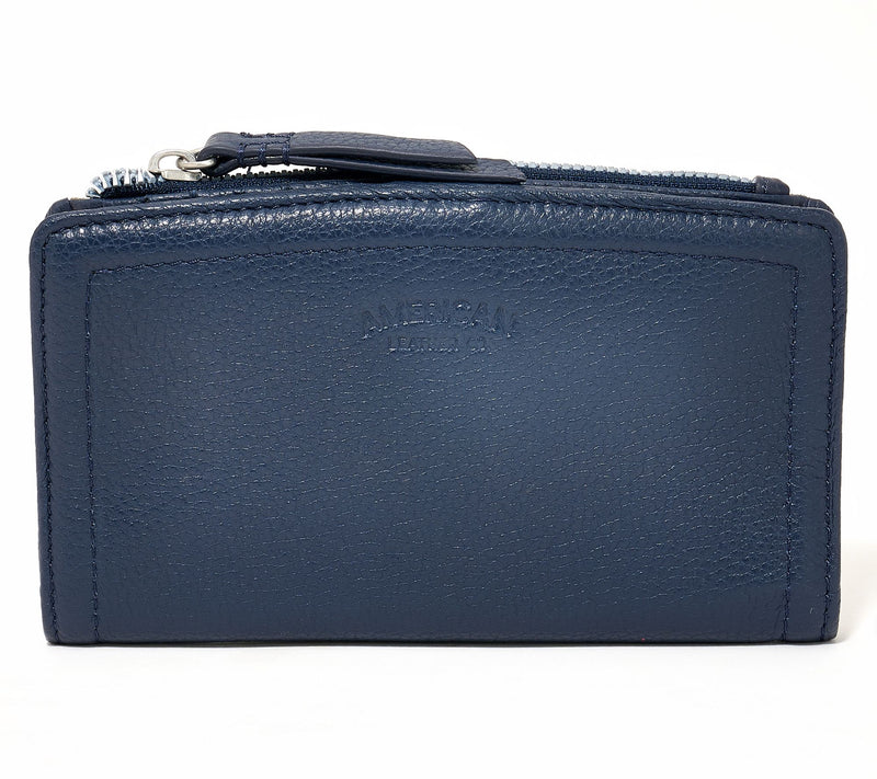 American Leather Co. Leather RFID Naples Bifold Wallet — View 27