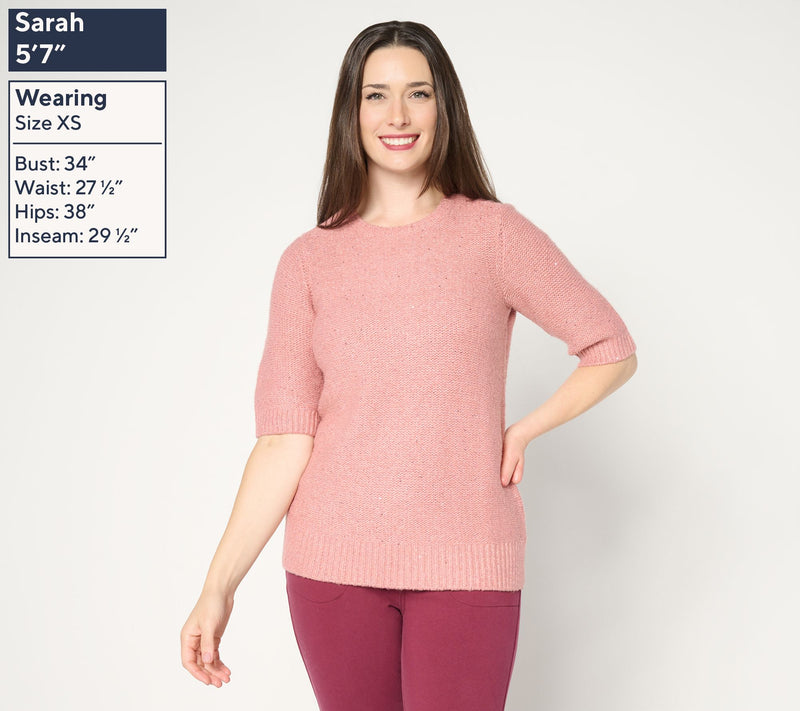 Jingle Belles by Kim Gravel Sugarplum Sparkle Sweater Shell — View 3