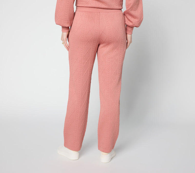 Belle by Kim Gravel Regular Cable Chic Straight Pant — View 4