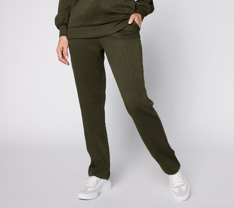 Belle by Kim Gravel Regular Cable Chic Straight Pant — View 16
