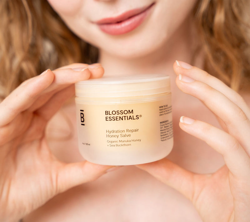 Blossom Essentials 4oz Hydration Repair Honey Salve — View 4