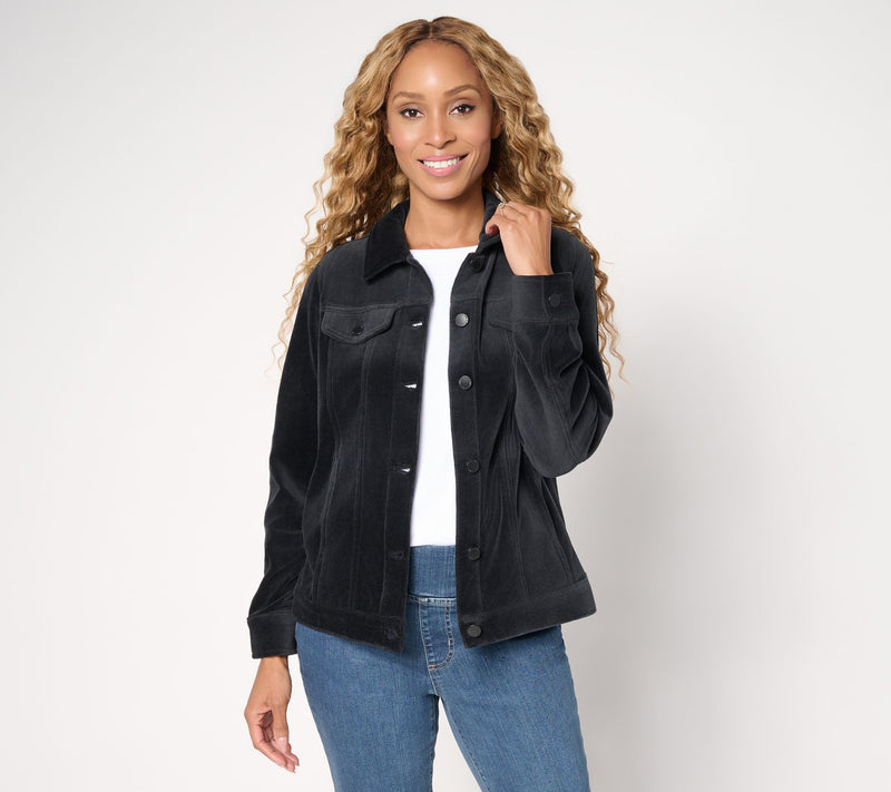 Belle by Kim Gravel Bellour Jean Jacket — View 12