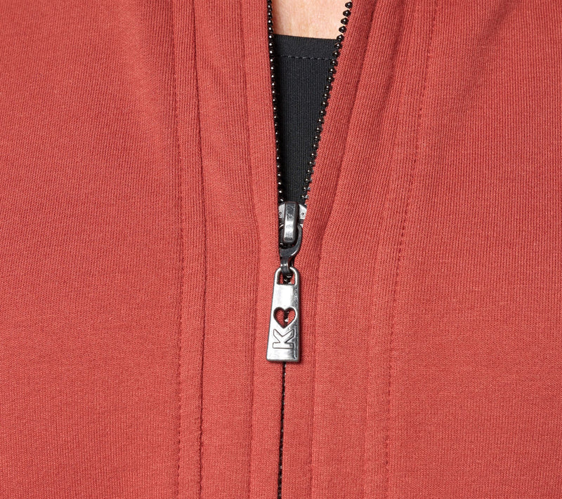 Belle by Kim Gravel Mixed Media Micro Waffle Half Zip — View 8