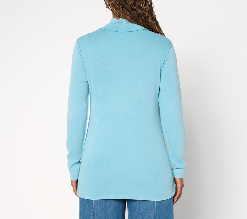 LOGO Principles by Lori Goldstein Long Sleeve Turtleneck Top — View 4