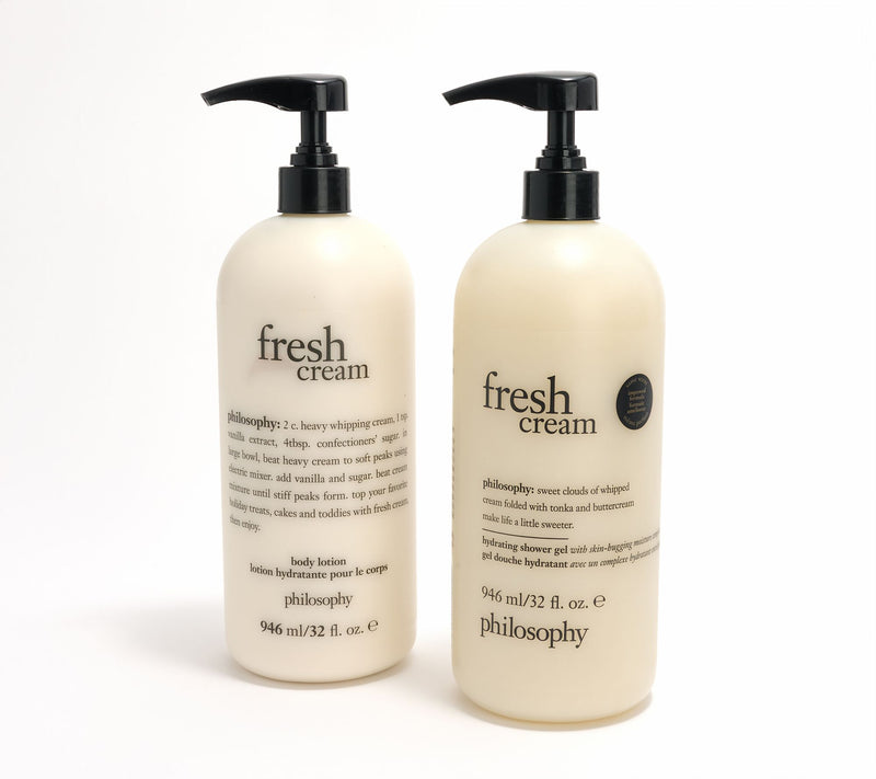 philosophy super-size shower gel and body lotion body care set — View 2