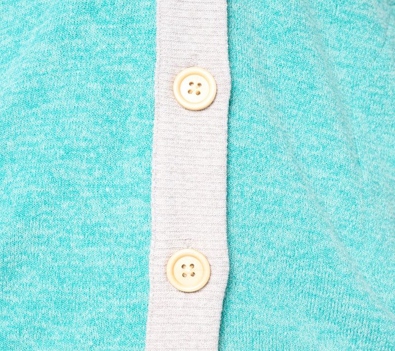 MUK LUKS Brushed Sweater Button-Up Lounge Set — View 7