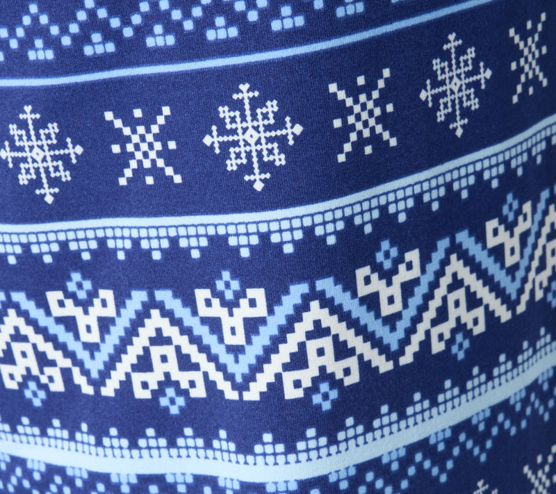 MUK LUKS Men's Henley Printed Pajama Set — View 10