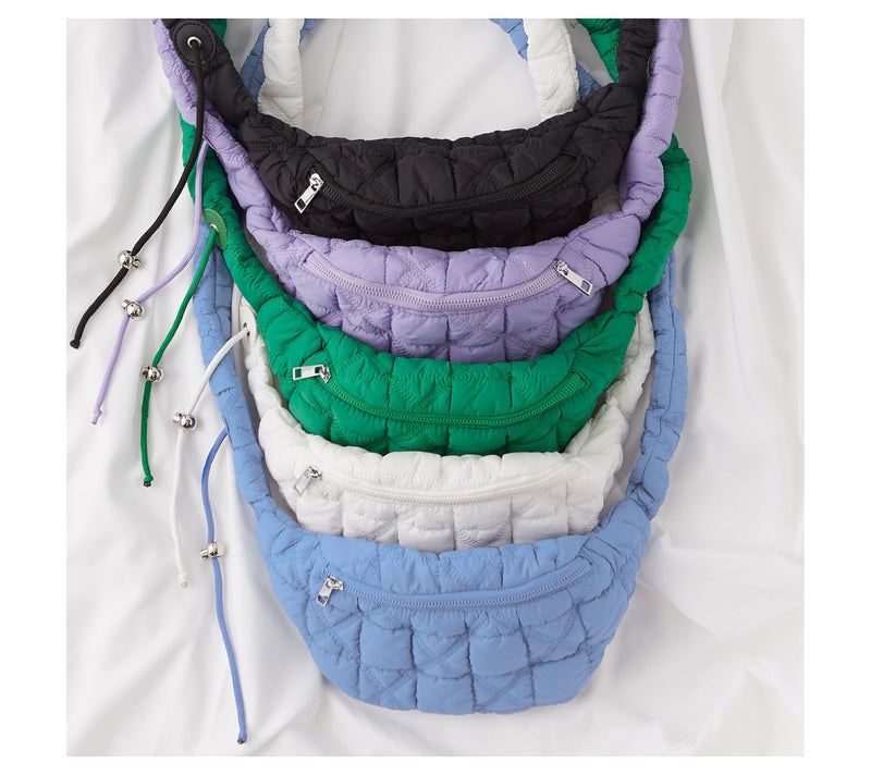 Hadley Wren Quilted Puffer Crossbody Sling Bag — View 8