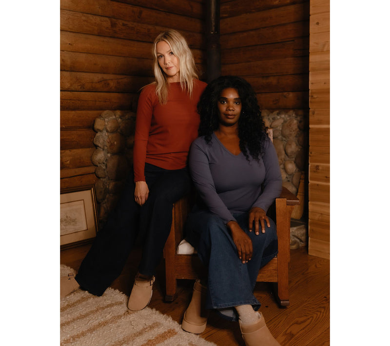 Me by Jennie Garth Denver Long Sleeve Two Pack — View 7