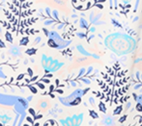 MUK LUKS Dream Cloud True Blue Lounge Set — View 8