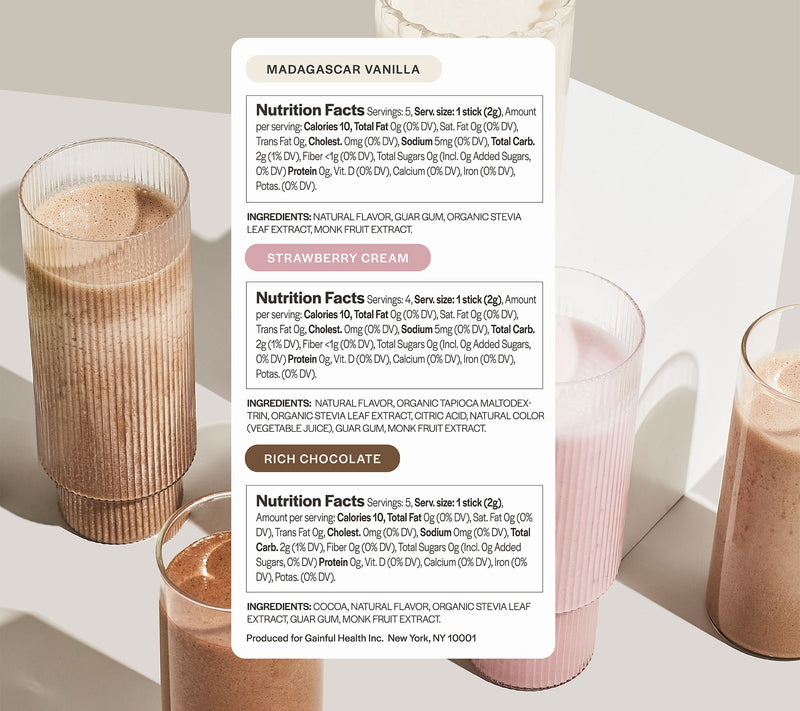 Gainful 14 Serving Whey Protein Powder with choice of Flavor Sticks — View 4