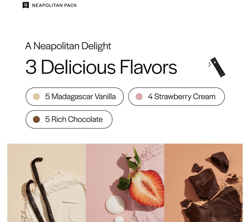 Gainful 14 Serving Whey Protein Powder with choice of Flavor Sticks — View 3