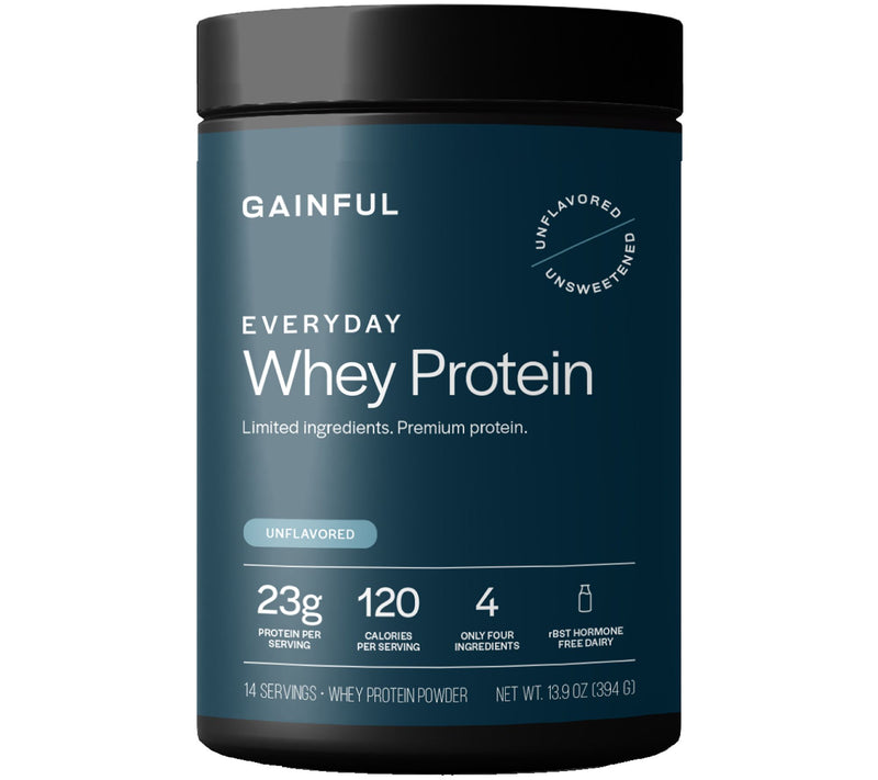 Gainful 14 Serving Whey Protein Powder with choice of Flavor Sticks — View 2