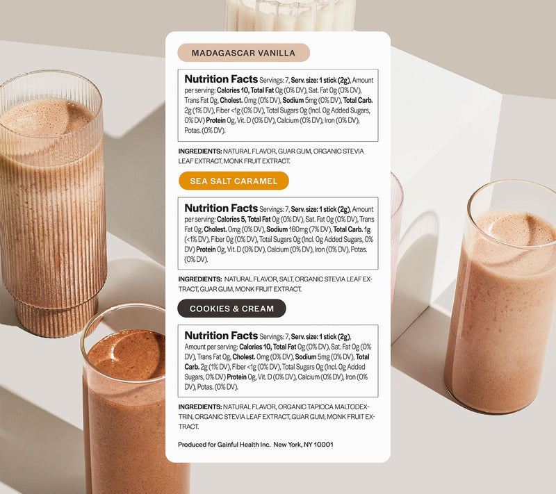 Gainful 14 Serving Whey Protein Powder with choice of Flavor Sticks — View 6