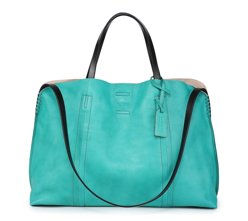 Old Trend Forest Island Leather Tote w/ Detachable Insert — View 15