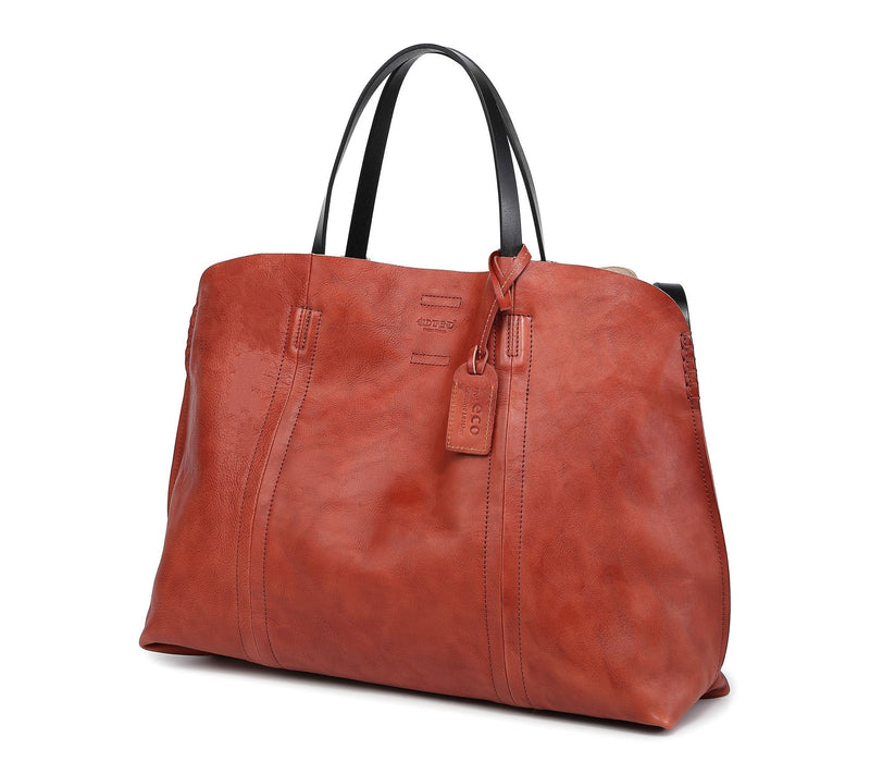 Old Trend Forest Island Leather Tote w/ Detachable Insert — View 16