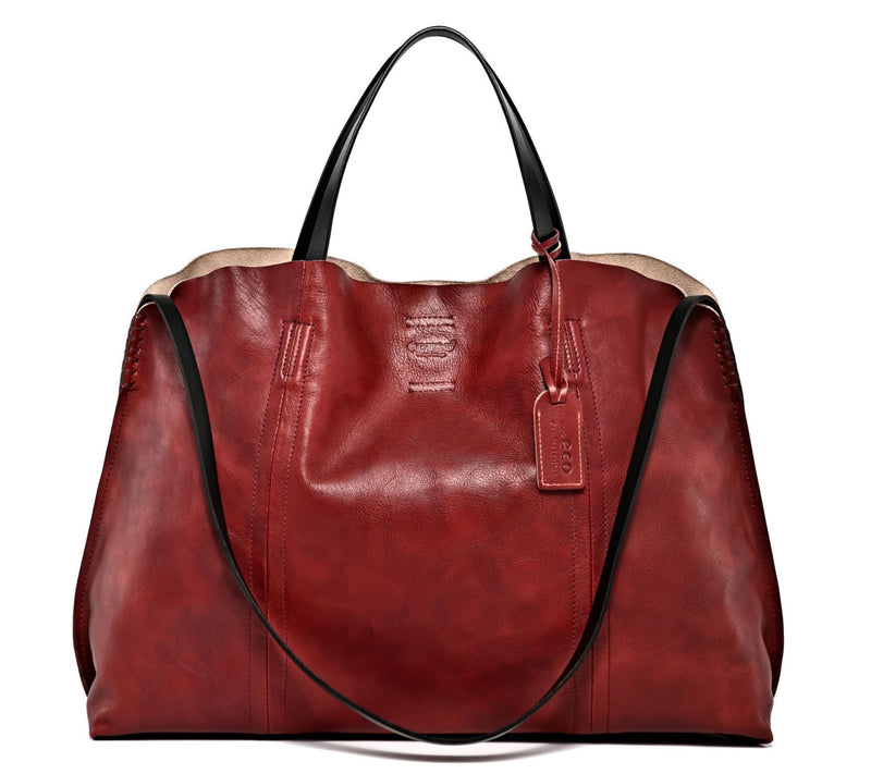 Old Trend Forest Island Leather Tote w/ Detachable Insert — View 18
