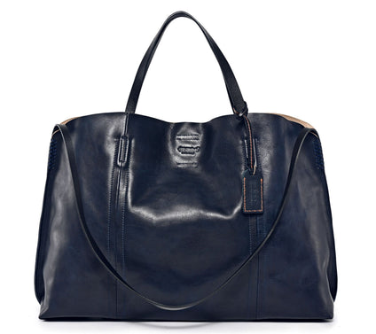Old Trend Forest Island Leather Tote w/ Detachable Insert