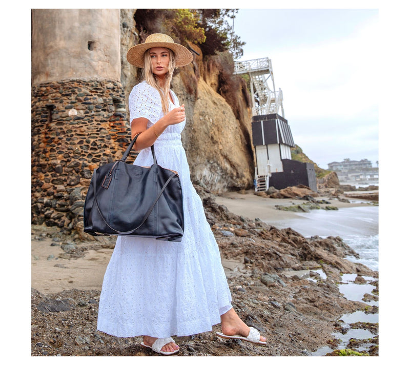 Old Trend Forest Island Leather Tote w/ Detachable Insert — View 5
