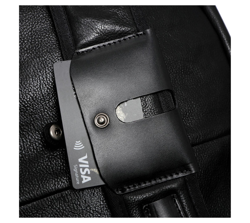 Old Trend Sotis Leather Colorblock Backpack — View 5