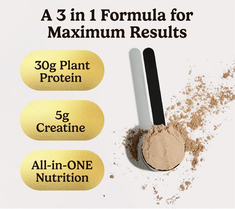 VitaHustle ONE Superfood Max 30g Protein & 5g Creatine 15 Servings — View 2