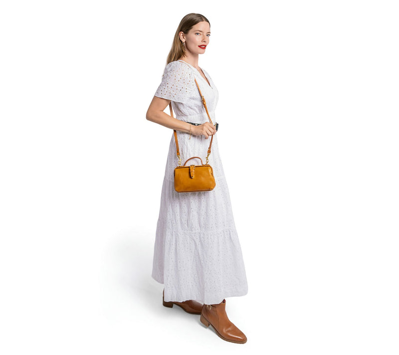 Old Trend Leather Mini Doctor Top Handle Crossbody — View 14