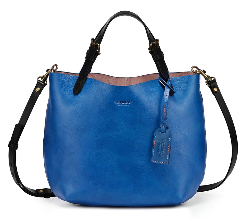 Old Trend Island Leather Mini Tote with Crossbody Strap — View 19