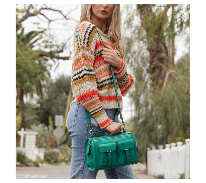 Old Trend Las Luna Leather Top Handle Crossbody — View 16