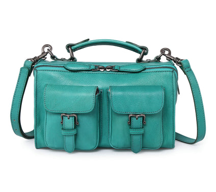 Old Trend Las Luna Leather Top Handle Crossbody