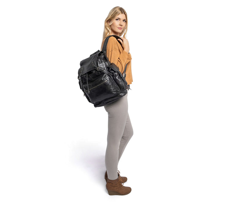 Old Trend Bryant Leather Backpack — View 7