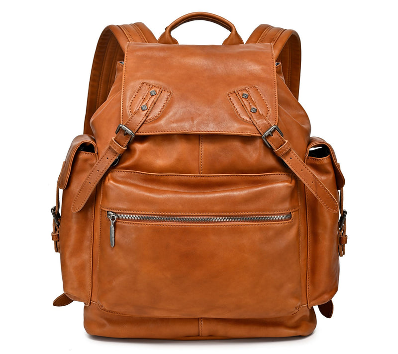 Old Trend Bryant Leather Backpack — Main view
