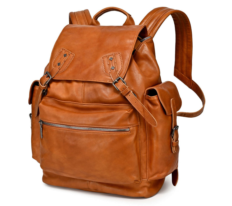 Old Trend Bryant Leather Backpack — View 2
