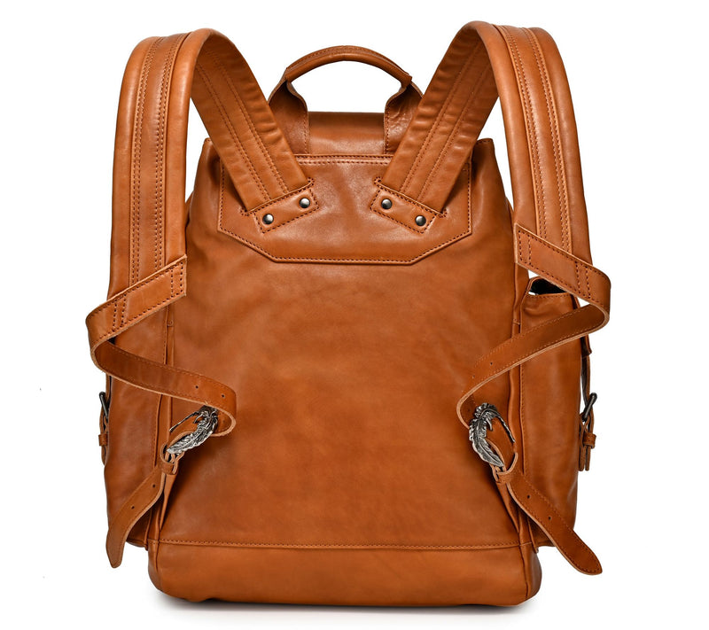Old Trend Bryant Leather Backpack — View 5