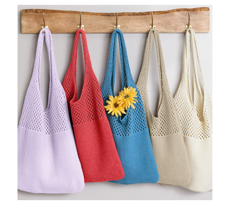 Hadley Wren Knit Market Tote — View 8