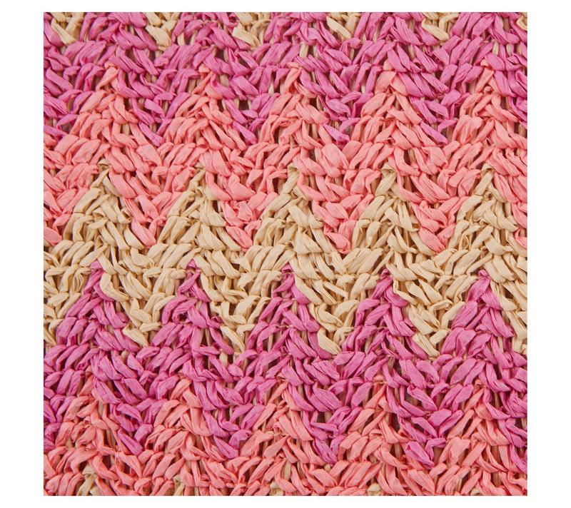 Hadley Wren Isla Woven Zip Top Tote Bag — View 5