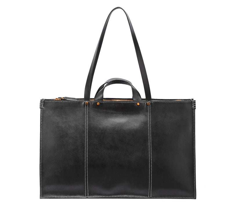 Old Trend Sandstorm Leather Weekender — View 15