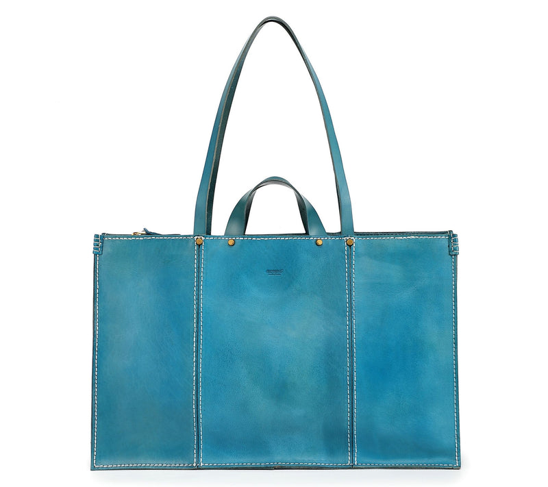 Old Trend Sandstorm Leather Weekender — View 17