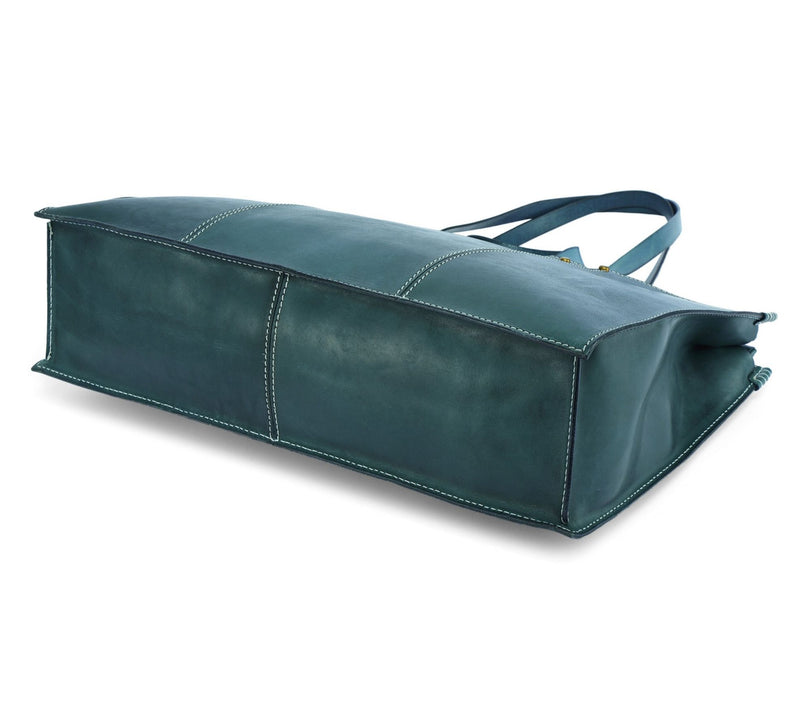 Old Trend Sandstorm Leather Weekender — View 5