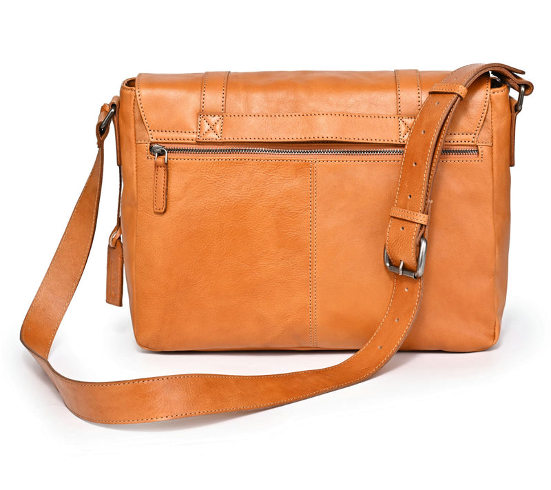 Old Trend Moonlight Leather Messenger — View 12