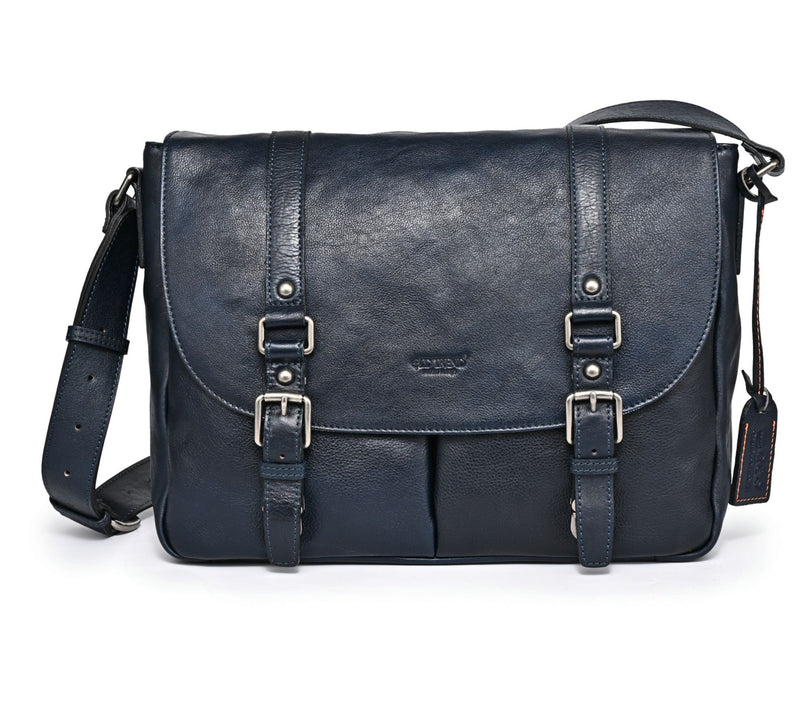 Old Trend Moonlight Leather Messenger — View 9
